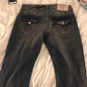 True religion size 34 men’s straight cut jeans.